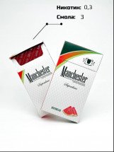 Сигареты  Manchester Watermelon Superslims