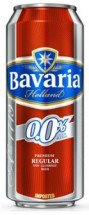 Пиво светлое Bavaria безалкогольное в банке 0.5л оптом