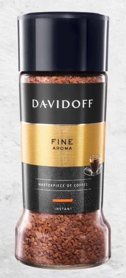Кофе растворимый Davidoff Fine Aroma 100г оптом Кофе растворимый Davidoff Fine Aroma 100г оптом