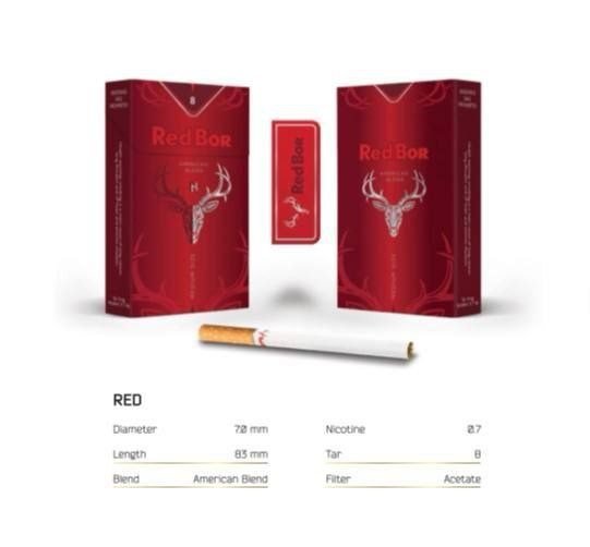 Сигареты Red Bor QS "Red" оптом Сигареты Red Bor QS "Red" оптом