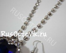Комплект ожерелье и серьги &quot;Сердце Океана&quot; оптом
