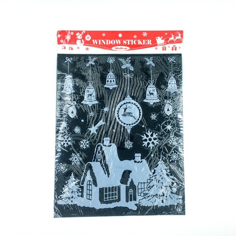 Новогодние наклейки на стекло Window Sticker оптом Новогодние наклейки на стекло Window Sticker оптом