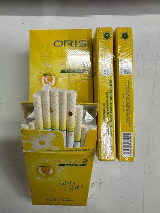 Сигареты Oris Mango Mint (кнопка) оптом 