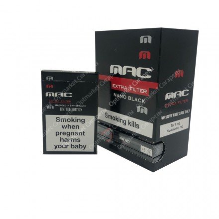 Сигареты MAC Nano Black Extra Filter оптом 