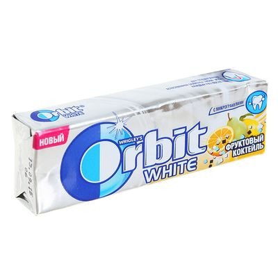 Жевательная резинка Orbit Фруктовый коктейль оптом 