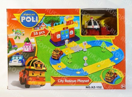 Игровой набор Robocar Poli City Rescua оптом 