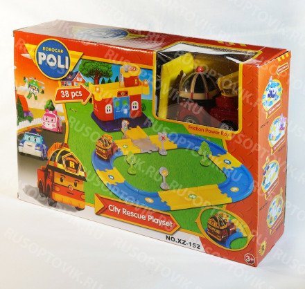 Игровой набор Robocar Poli City Rescua оптом 
