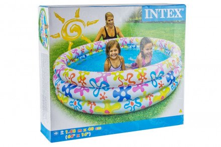 Надувной детский бассейн &quot;Flowers&quot; 168х40см Intex оптом 