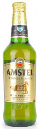 Пиво светлое Amstel 4.5% 0.5л оптом 