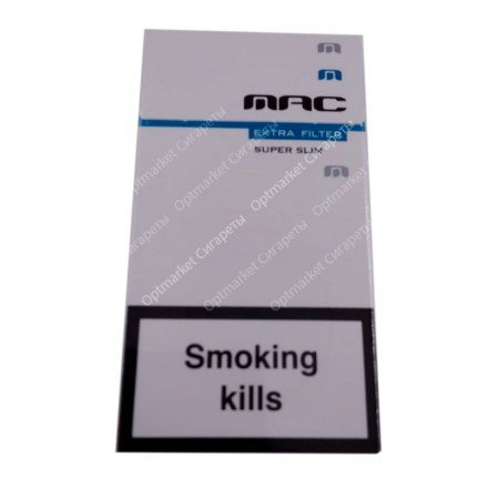 Сигареты MAC BLUE Superslims Extra Filter оптом 