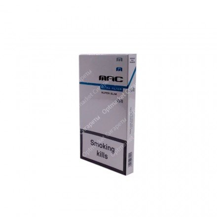 Сигареты MAC BLUE Superslims Extra Filter оптом 