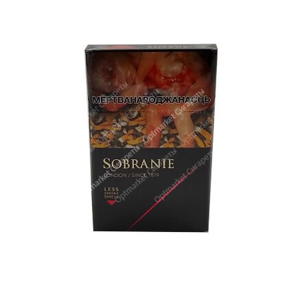 Сигареты Sobranie Black Super Slims оптом 