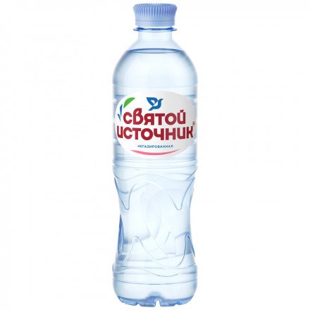 Вода Святой Источник питьевая негазированная 0,5 Л оптом 