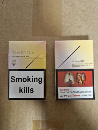 Сигареты Sobranie Gold Nano оптом 