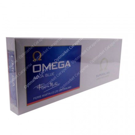 Сигареты Omega Aqua Blue Superslims оптом 