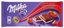 Шоколад Milka Клубничный йогурт 100г оптом