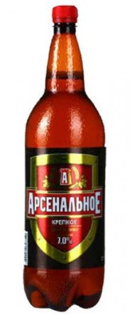 Пиво светлое Арсенальное Крепкое 7% 1.5л оптом 