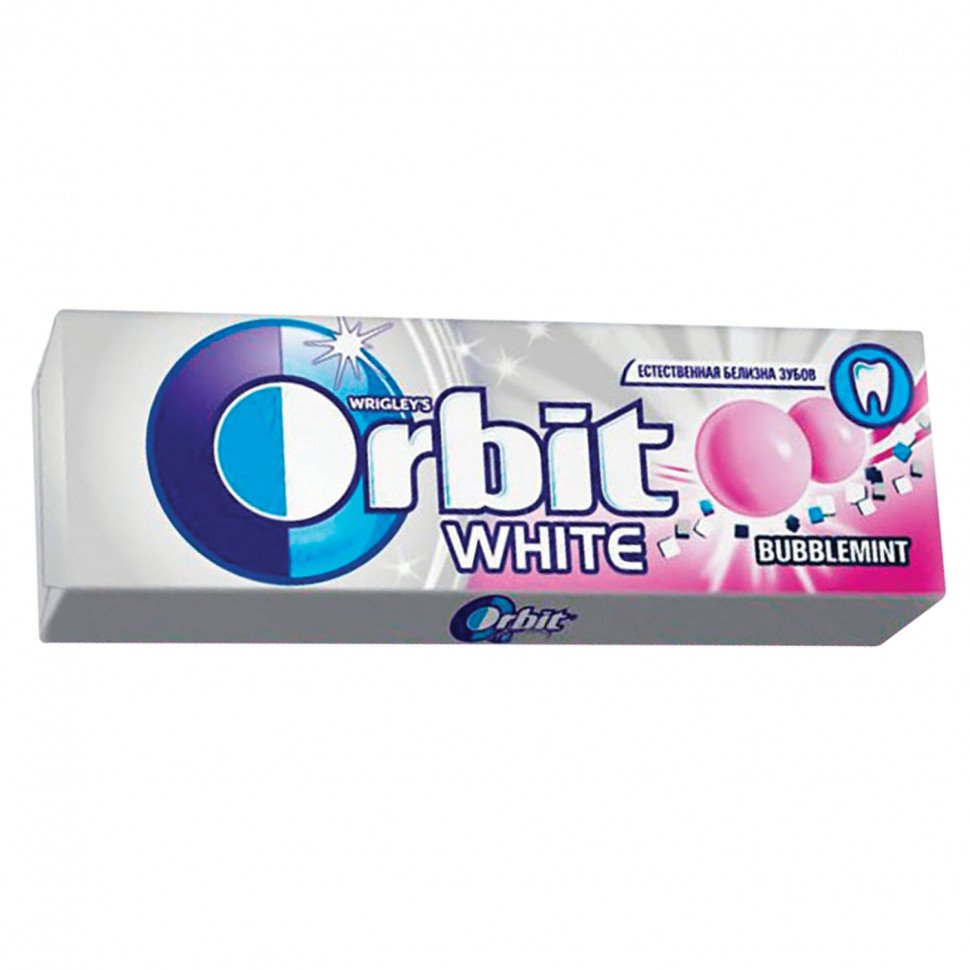 Жевательная резинка Orbit Bubblemint оптом Жевательная резинка Orbit Bubblemint оптом