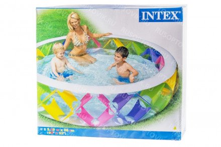 Надувной детский бассейн &quot;Summer Swimming Adult Pool&quot; 229х56см Intex оптом 