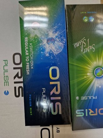 Сигареты Oris Fusion mint (2 кнопки) Superslims оптом 