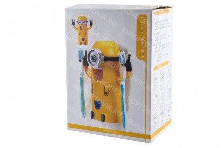 Держатель для зубных щёток Minion Wash Kit оптом 