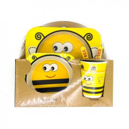 Детская посуда из бамбука Bambo Ware Kids Set оптом 