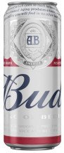 Пиво светлое Bud в банке 5% 0.5л оптом