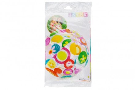 Надувной мяч &quot;Lively Print&quot; 51см Intex оптом 