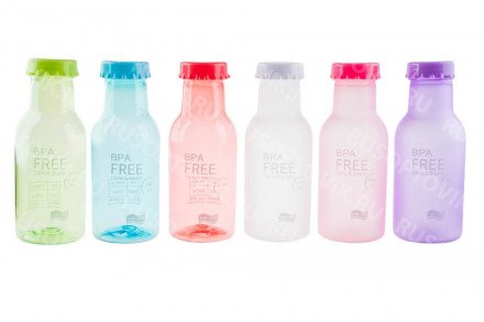 Бутылка-фляга для фитнеса BPA Free  350 мл оптом 