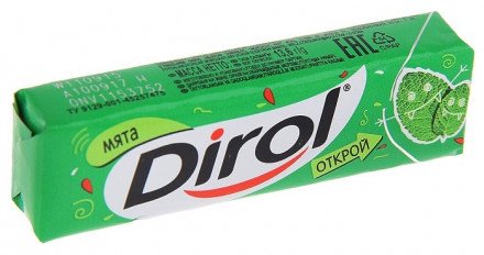 Жевательная резинка Dirol Мята оптом 
