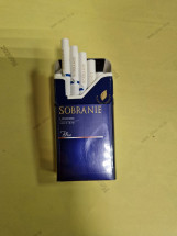 Сигареты Sobranie Blue Compact оптом  