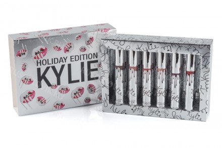 Помады Kylie Holiday серебро оптом 