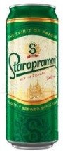 Пиво светлое Staropramen в банке 4.7% 0.5л оптом