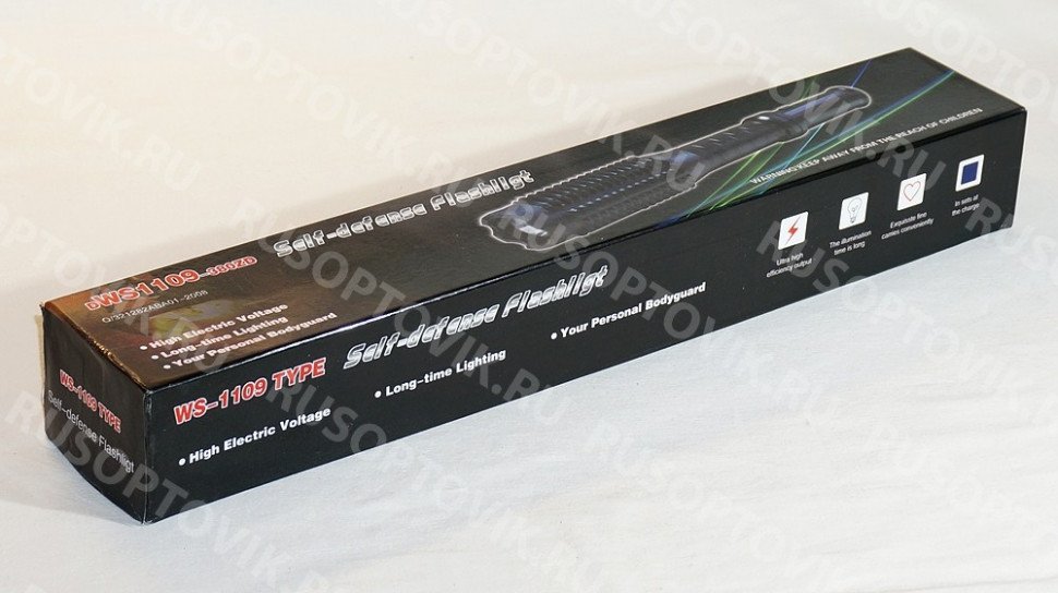 Фонарь-электрошокер dWS1109-380zd оптом Фонарь-электрошокер dWS1109-380zd оптом