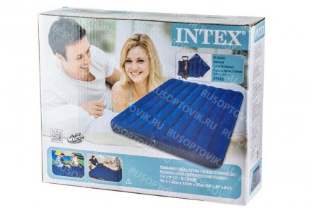 Набор классических мягких матрасов Intex +2 подушки (Артикул 68765) оптом 