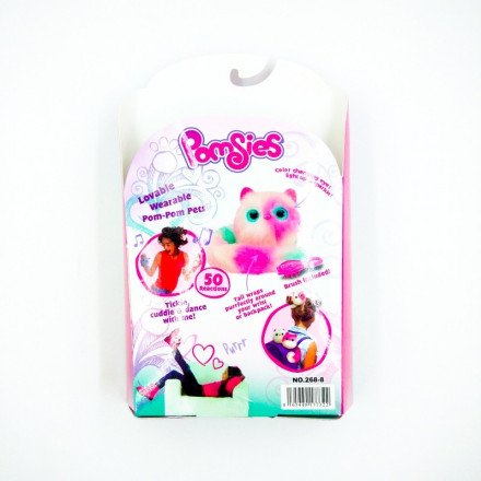 Интерактивная игрушка пушистый котенок Pomsies оптом 