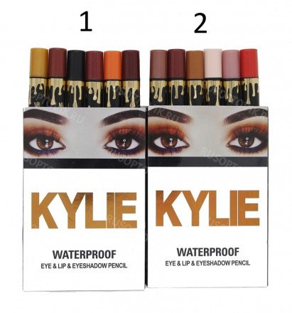Набор водостойких карандашей Kylie оптом 