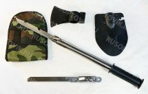 Набор туриста Adrenalin &quot;Camp Set&quot; (лопата, топор, нож, пила) оптом