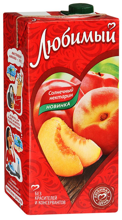 Напиток Любимый солнечный нектарин 1,93 Л оптом Напиток Любимый солнечный нектарин 1,93 Л оптом