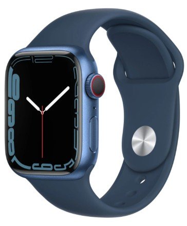 Apple Watch Series 7 Синий омут 41 мм./45 мм. 