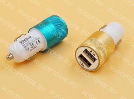 Автомобильное зарядное устройство Nokoko-8 оптом 