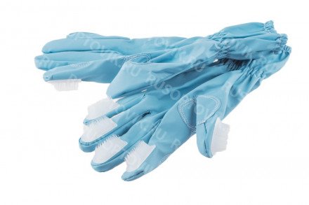 Перчатки с щетками на кончиках Magic Bristle Gloves оптом 