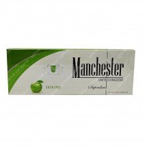 Сигареты Manchester Green Apple Superslims оптом