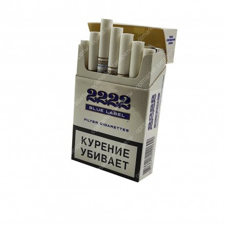 Сигареты 2222 Blue Label оптом 