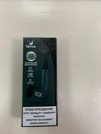Электронная сигарета Tik Tok 1200 затяжек в асс. 