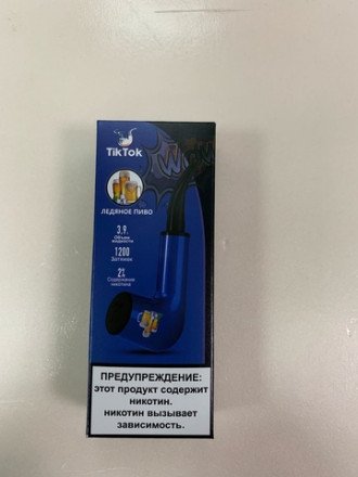 Электронная сигарета Tik Tok 1200 затяжек в асс. 