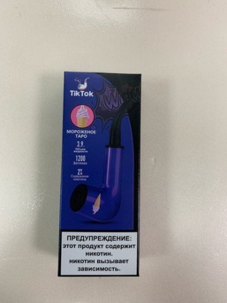 Электронная сигарета Tik Tok 1200 затяжек в асс. 
