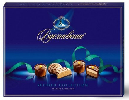 Шоколад молочный Бабаевский Вдохновение Refined Collection Пралине с орехом 170г оптом 