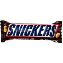 Шоколадный батончик Snickers 50.5 г оптом