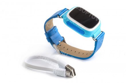 Умные детские часы с GPS трекером Smart baby watch Q60 оптом 